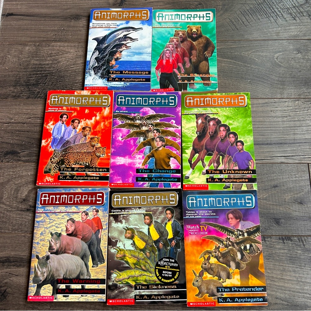Animorphs First Print Book Bundle